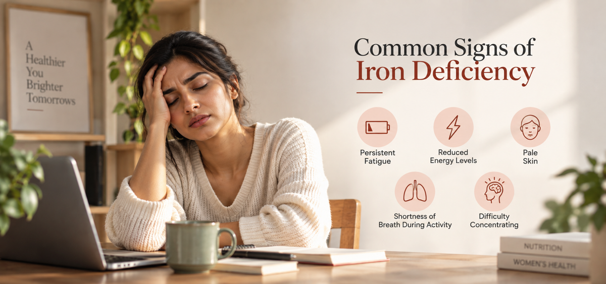 Signs of Iron Deficiency in Women